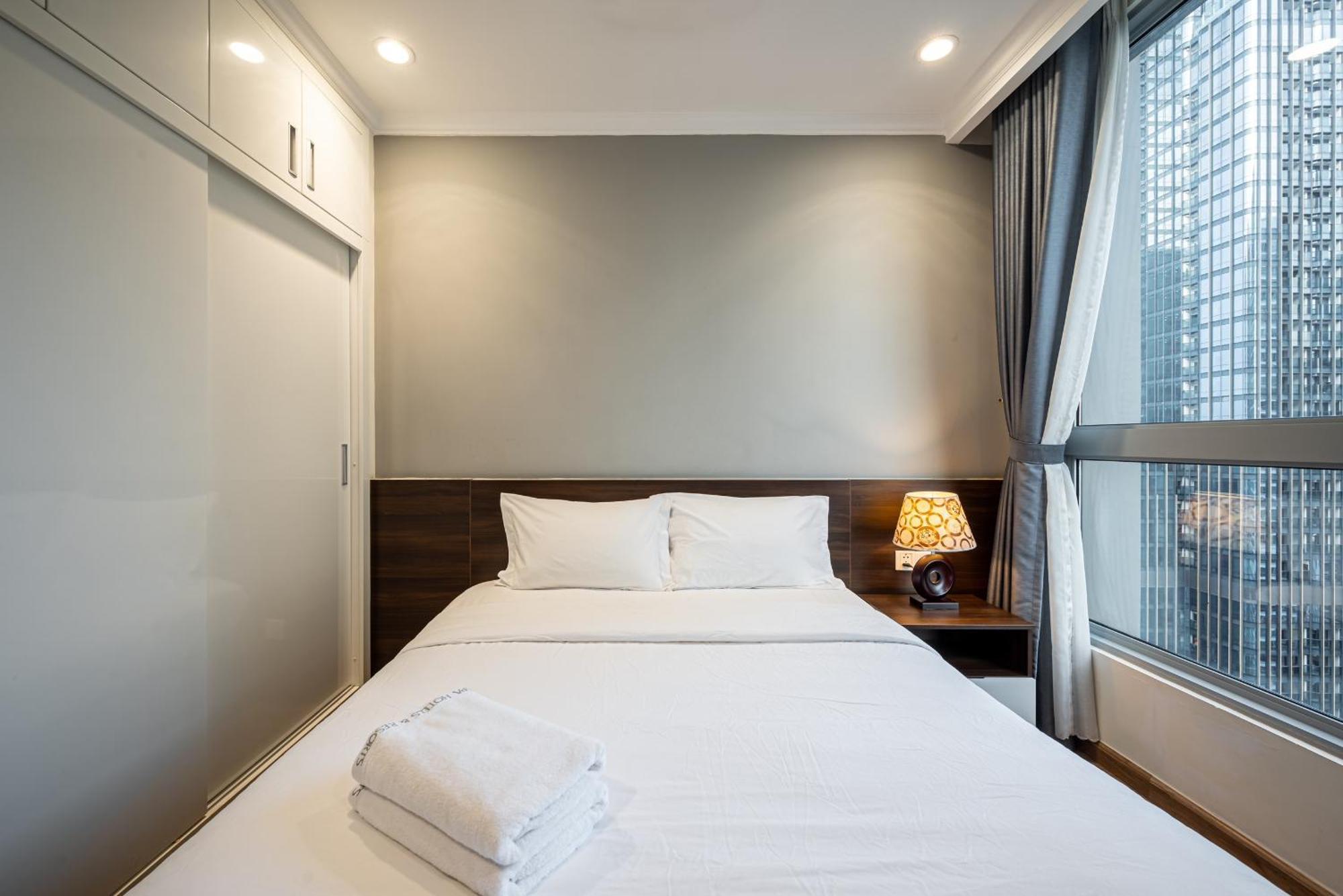 Luxury Apartment At Vinhomes Central Park Cidade de Ho Chi Minh Exterior foto
