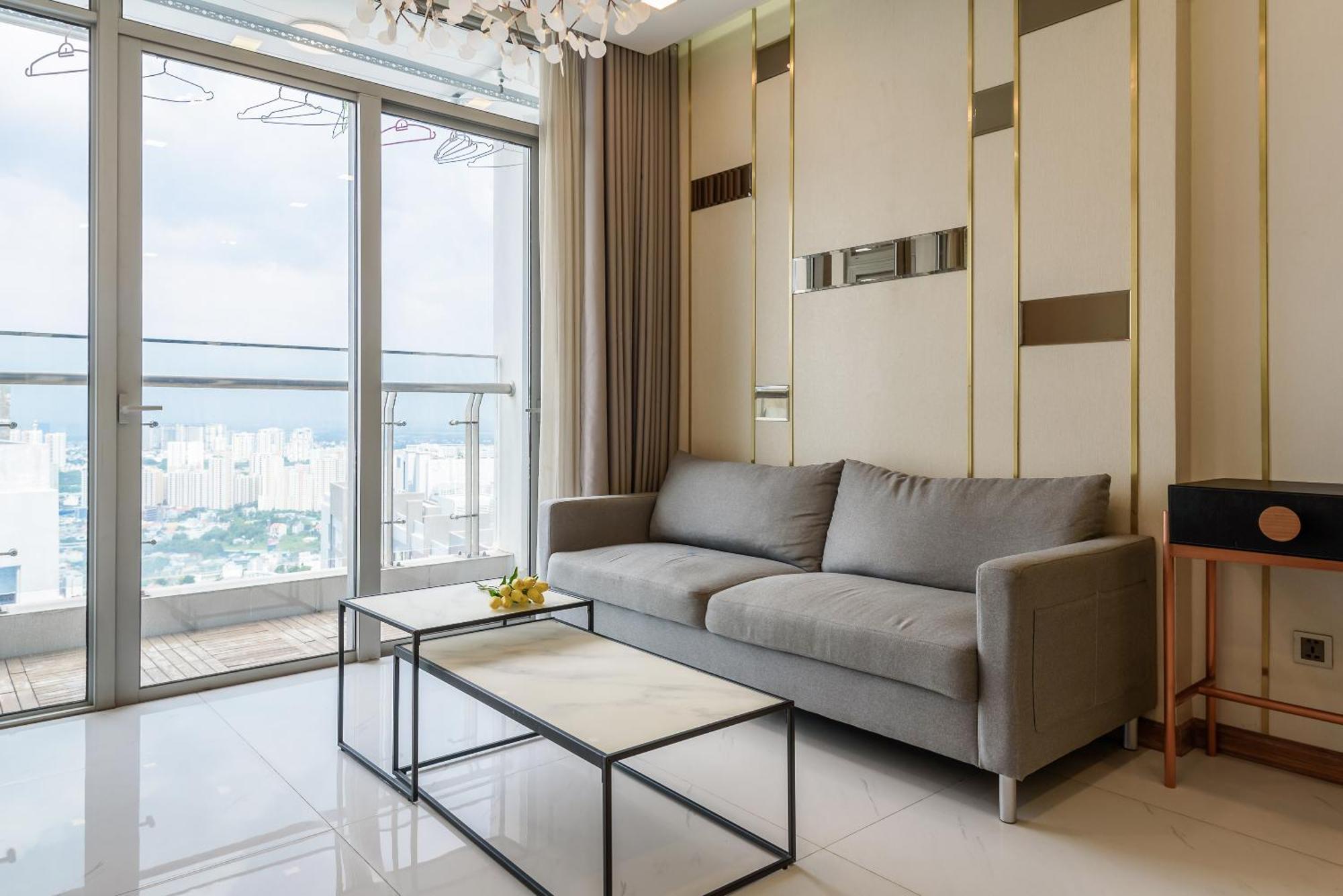 Luxury Apartment At Vinhomes Central Park Cidade de Ho Chi Minh Exterior foto