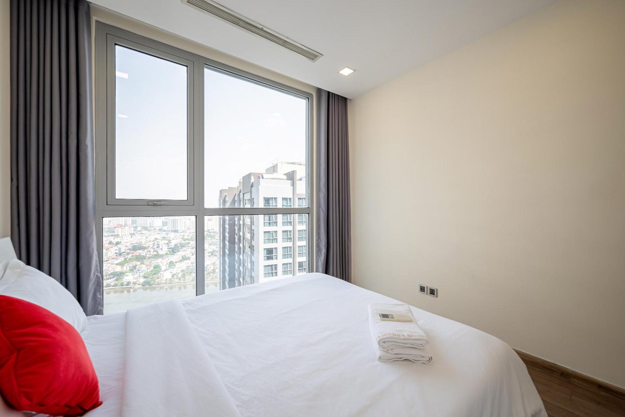 Luxury Apartment At Vinhomes Central Park Cidade de Ho Chi Minh Exterior foto