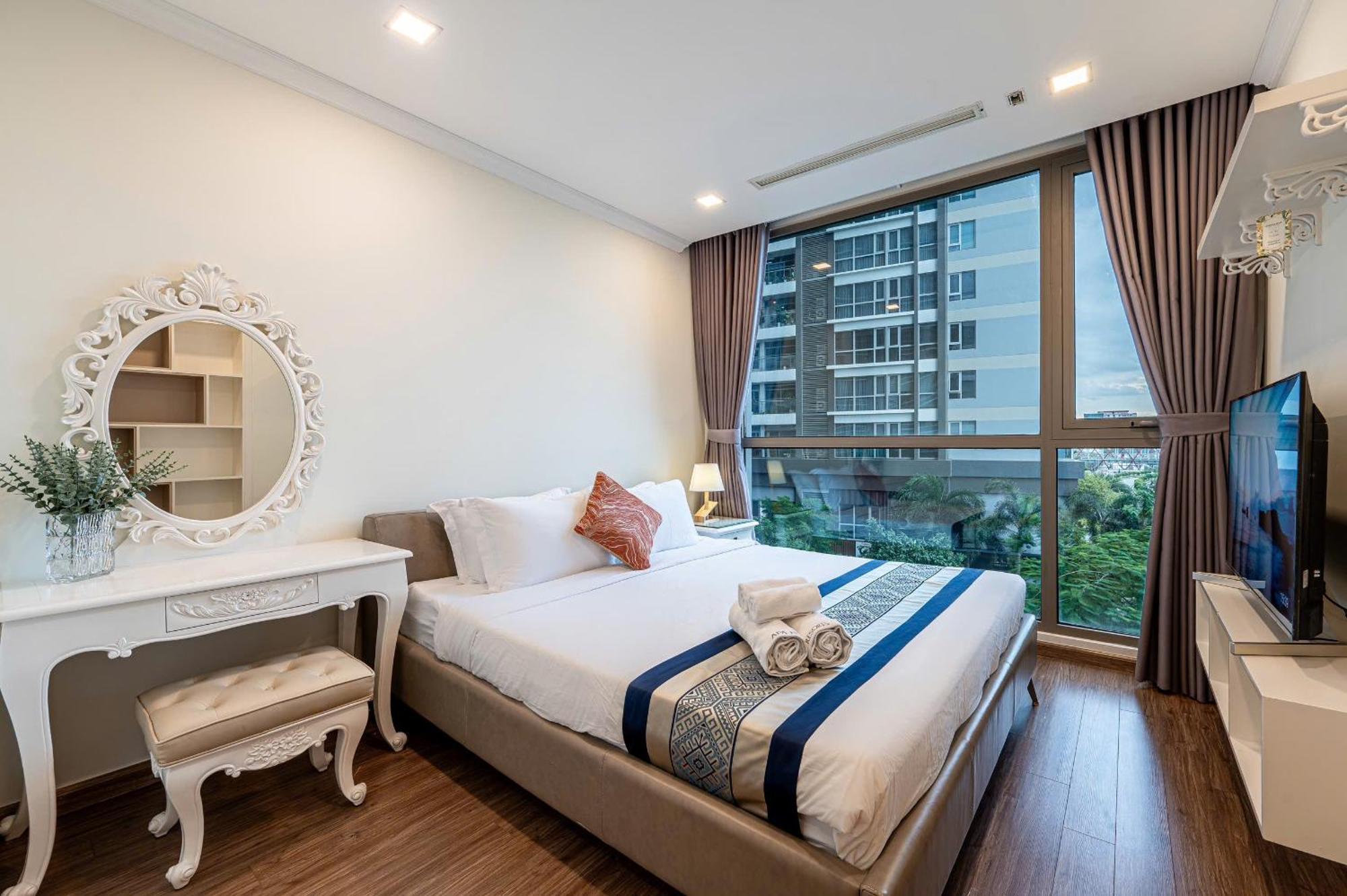 Luxury Apartment At Vinhomes Central Park Cidade de Ho Chi Minh Exterior foto