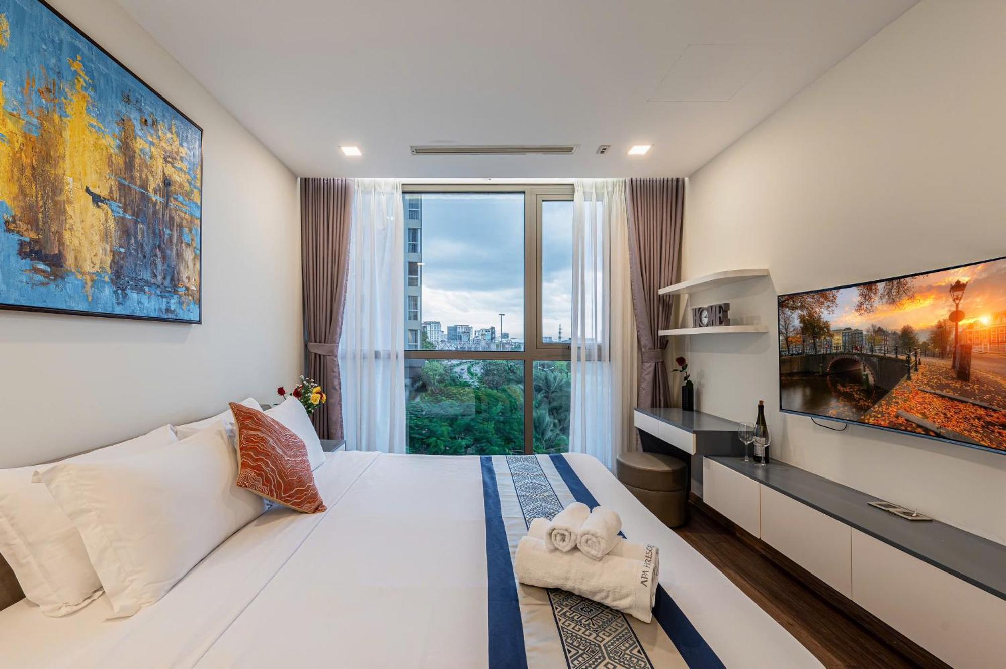 Luxury Apartment At Vinhomes Central Park Cidade de Ho Chi Minh Exterior foto