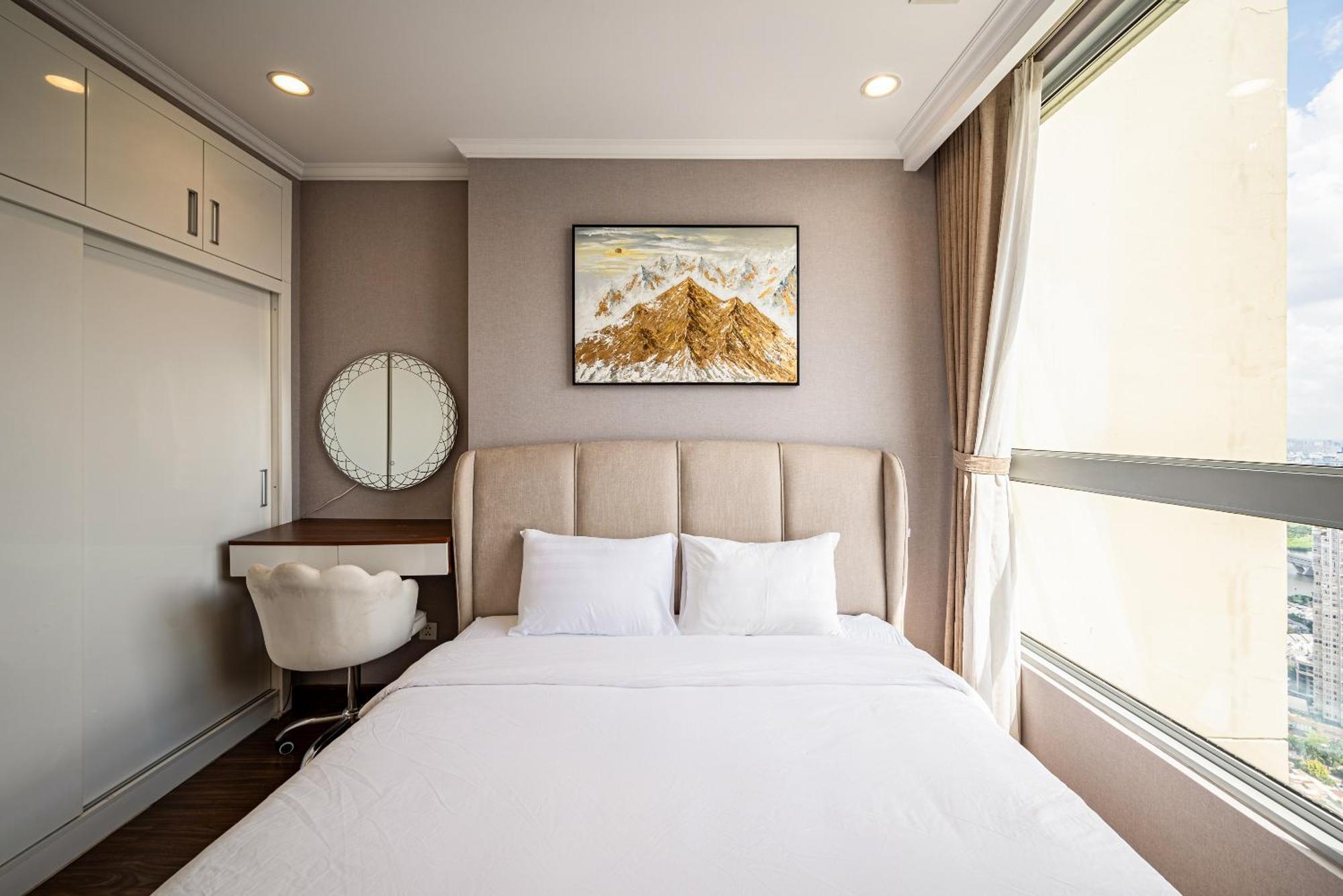 Luxury Apartment At Vinhomes Central Park Cidade de Ho Chi Minh Exterior foto