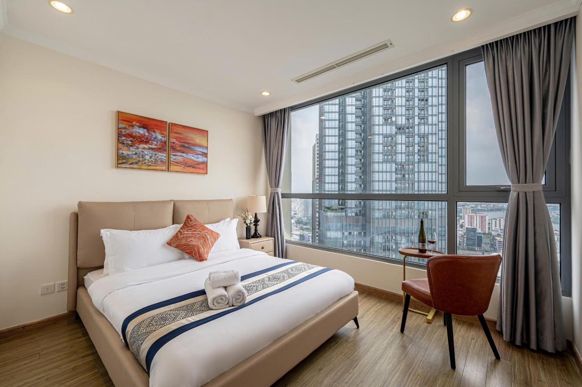 Luxury Apartment At Vinhomes Central Park Cidade de Ho Chi Minh Exterior foto