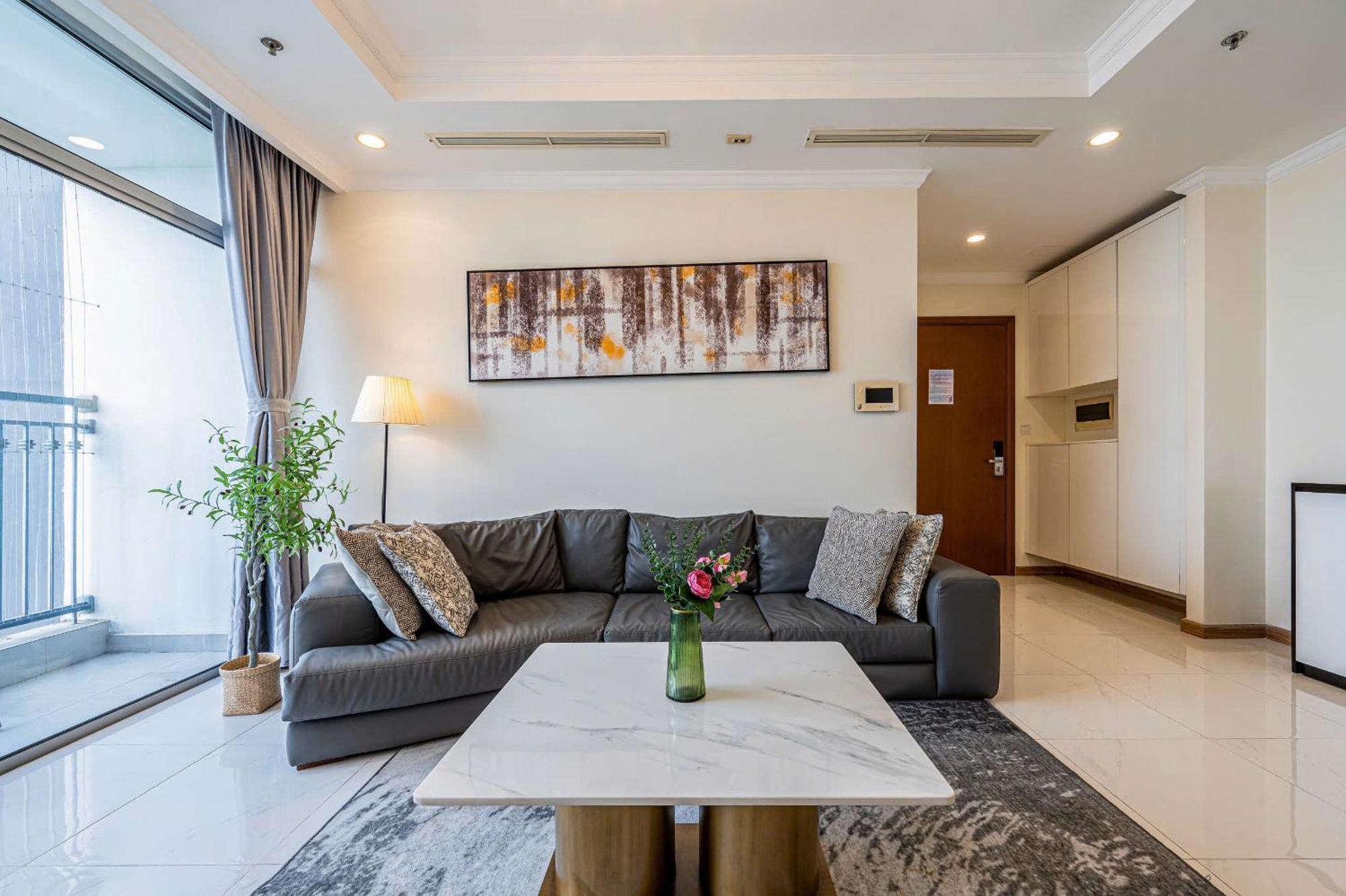 Luxury Apartment At Vinhomes Central Park Cidade de Ho Chi Minh Exterior foto