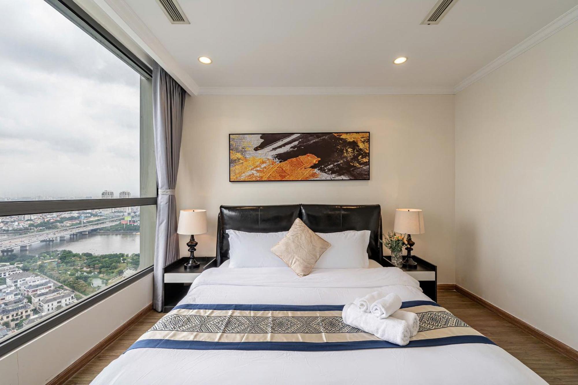 Luxury Apartment At Vinhomes Central Park Cidade de Ho Chi Minh Exterior foto